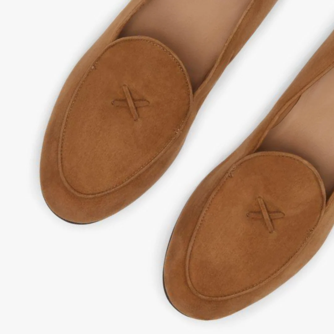 Men's Cognac Suede Milano Loafer - Image 3