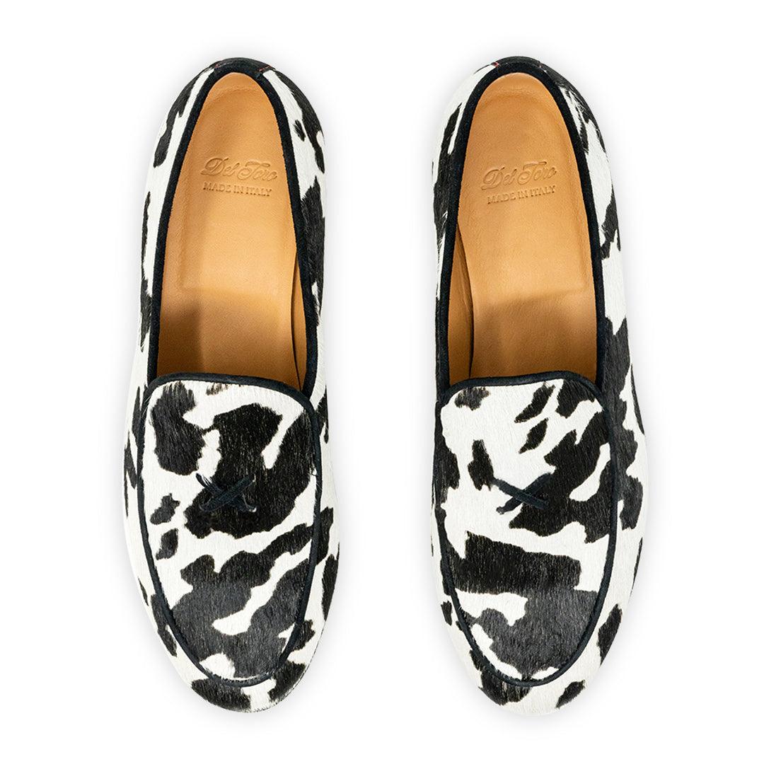 Womens Cow Print Milano Loafer - Image 4