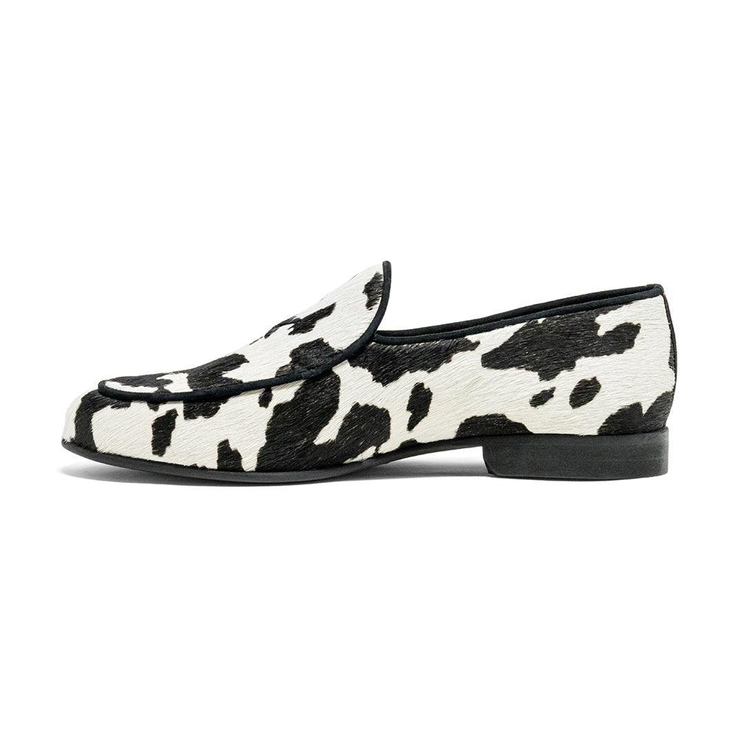 Womens Cow Print Milano Loafer - Image 7