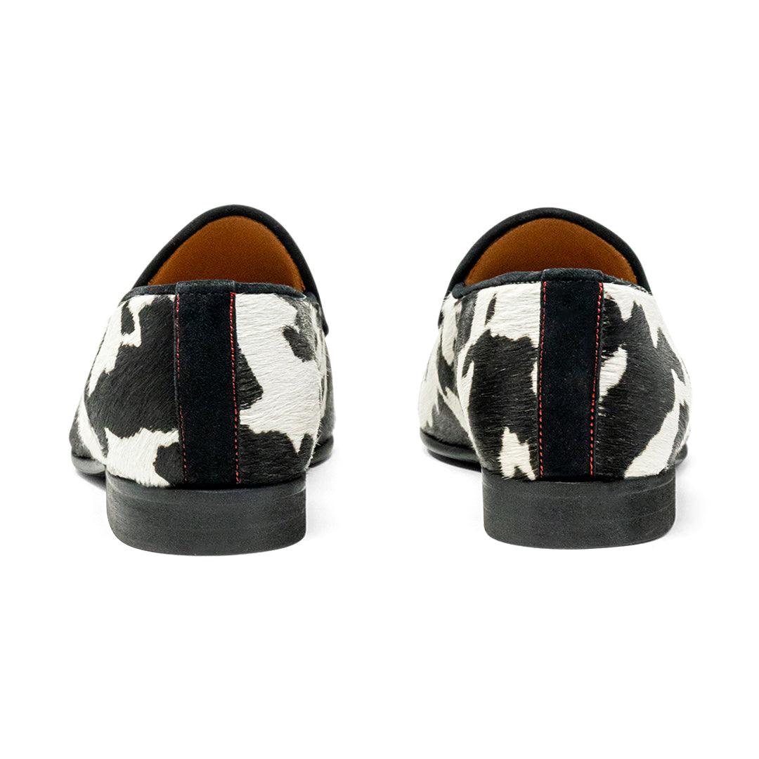 Womens Cow Print Milano Loafer - Image 9