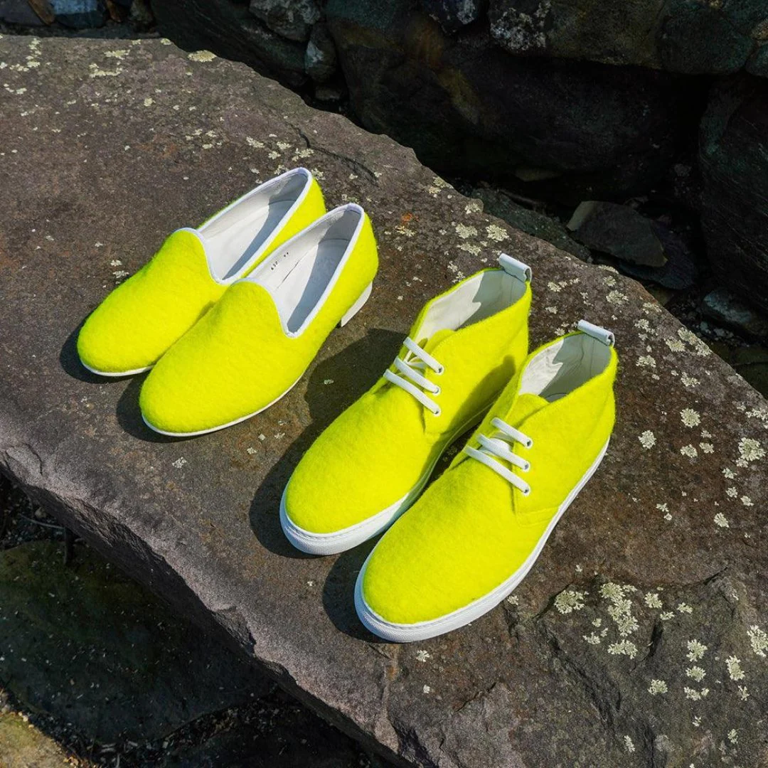 Women's Tennis Ball Felt Slipper - Image 3