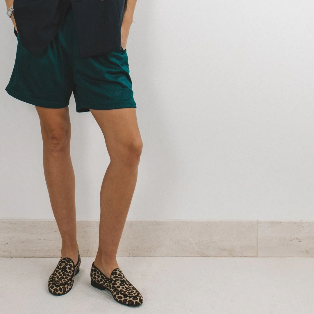 Womens Leopard Print Milano Loafer - Image 6