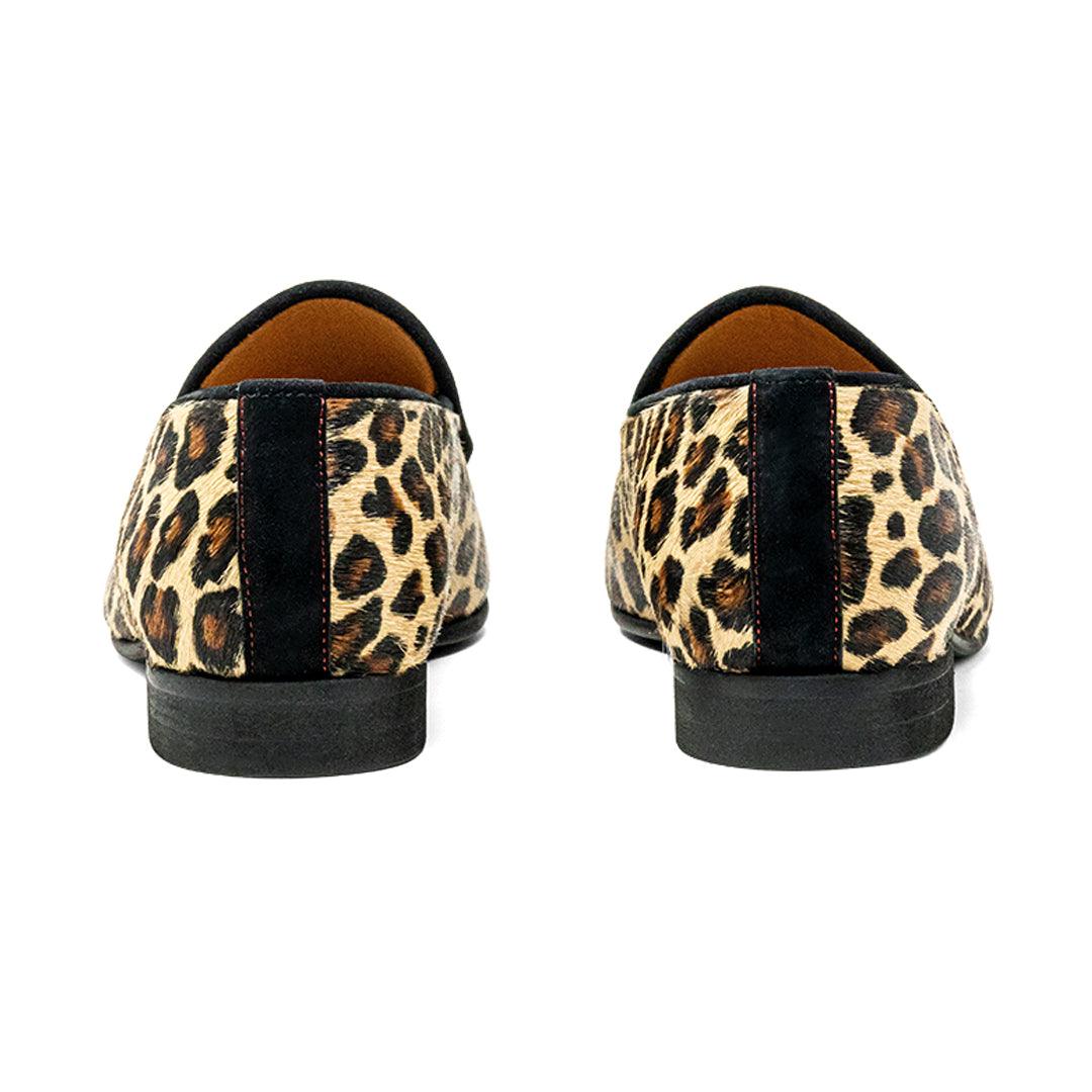 Womens Leopard Print Milano Loafer - Image 7