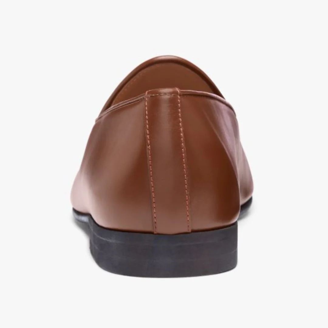 Women's Light Brown Leather Milano Loafer - Image 4