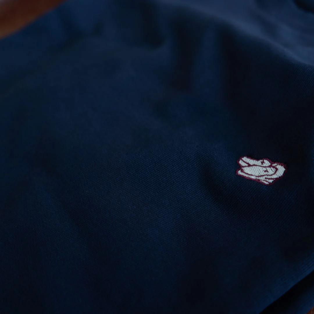 Men's Retro Gym Crewneck Sweatshirt - Navy - Image 4