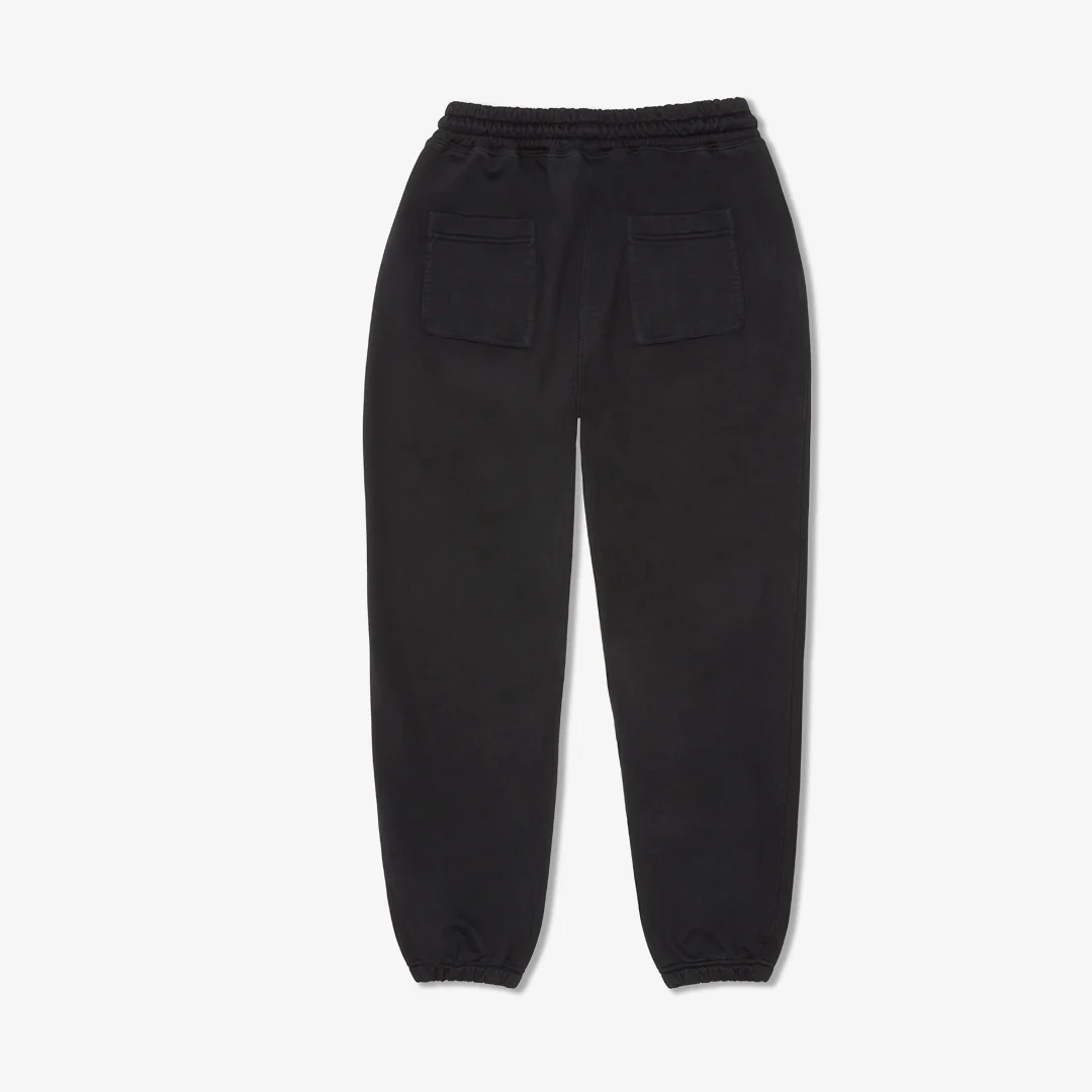 Women's Retro Gym Sweatpants - Black - Image 4
