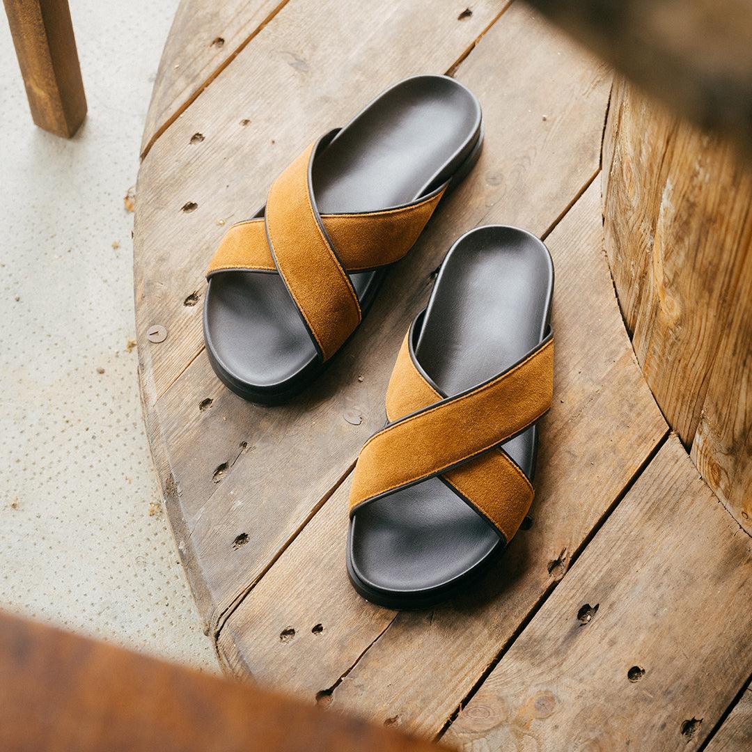 Women's Tan Amalfi Crossover Sandal - Image 6