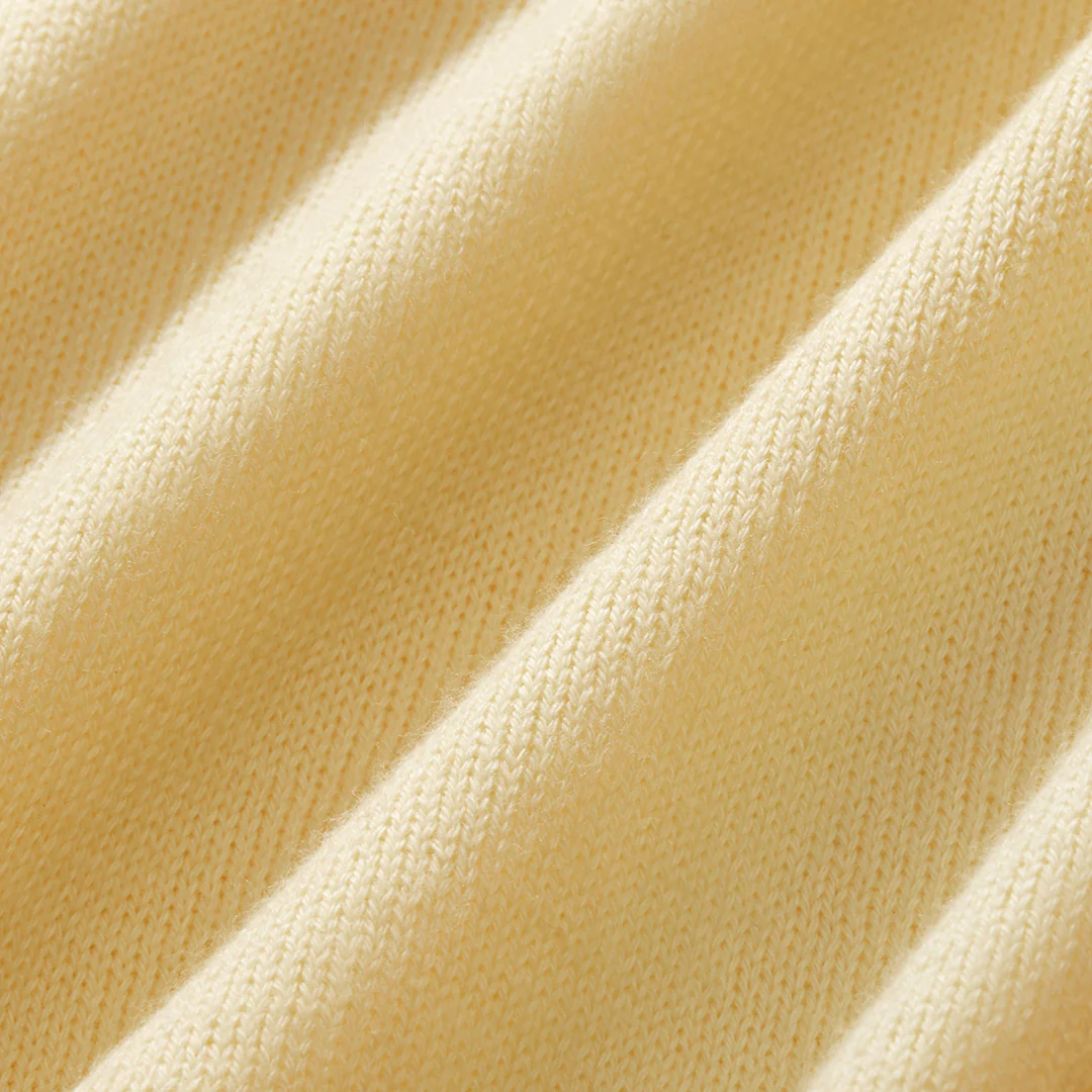 Women's Vintage V-Neck Sweater - Vintage Yellow - Image 3
